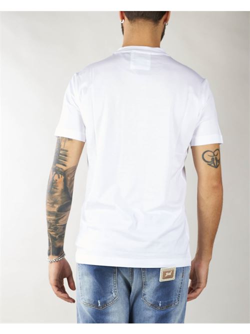 T-shirt basic in misto lyocell e cotone Emporio Armani EMPORIO ARMANI | T-shirt | 8N1TE81JUVZ100